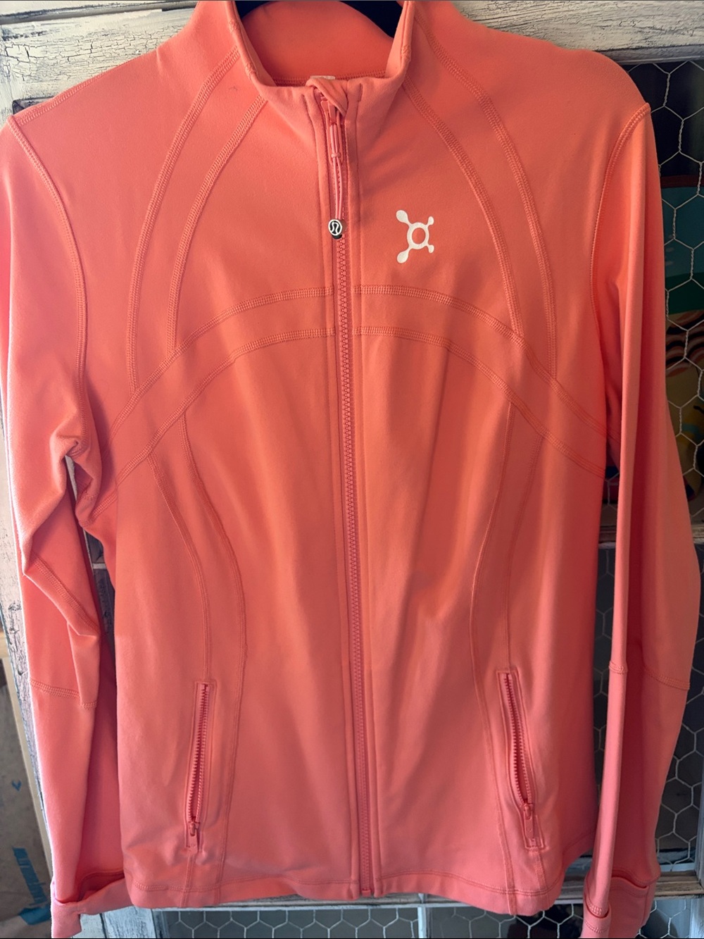 lululemon athletica Coral Full-Zip Utility Jacket